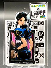 CAPCOM × B-Side Label Sticker STREET FIGHTER Chun-Li Japan LE Out of Print picture