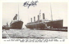 Titanic Postcard Certified Hand Signed by Light  No. 75 of 100 in England picture