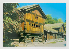 Old Farm-house from Setesdal Oslo Norway Postcard Norsk Folkemuseum picture