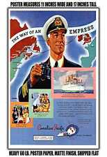 11x17 POSTER - 1947 The Way of an Empress Canadian Pacific picture