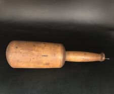 Primitive SHAKER Antique Wooden Food Masher Excellent Patina and Wear 1800s picture