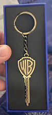 Warner Bros Studio Tour Hollywood 100 Years WB Shield Key Keychain New picture
