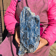 12.76LB Natural blue kyanite quartz crystal rough mineral speciman healing picture