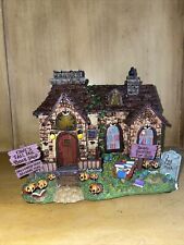 Pooh’s Haunted Hundred Acre Halloween Village Owl’s Tall Tail Bookshop picture