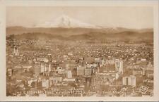 RPPC Postcard Mt Hood From Portland Oregon OR  picture