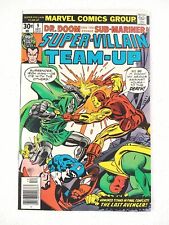 Super-Villain Team-Up #9 Doctor Doom Sub-Mariner vs Avengers 1976 Marvel Comics picture