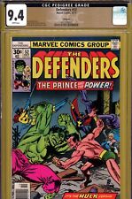 Defenders #52 CGC GRADED 9.4 -PEDIGREE- Hulk vs. Subby- 1st app. of The Presence picture