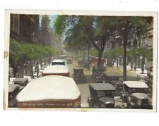 c1910s Rio De Janeiro Avenida Rio Branco Cars Hand Colored RPPC Photo Postcard picture
