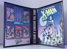 Custom Graphic 1992 THE UNCANNY X-MEN SERIES 1 Trading Card Inserts with Binder picture
