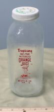Vintage Tropicana O.J. Bottle w/ lid picture