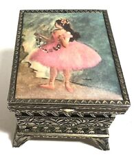 Vintage Trinket Box Degas Jewelry Box 