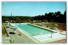 1958 Rubenfelds Monsey Park Hotel Swimming Pool Spring Valley New York Postcard picture