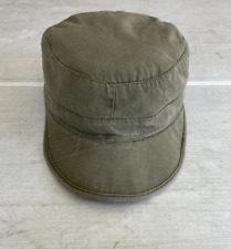 WWII G.I. M1943 1ST PATTERN  O.D. COTTON FIELD CAP WITH VISOR (7 1/4) picture