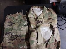 NWOT 3 Piece Set Army Combat Uniform Insect Shield Pants & Shirts  Large Short  picture