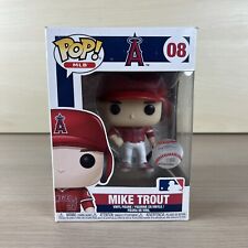 Funko POP MLB Baseball Los Angeles Angels 08 Mike Trout Red picture