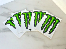 Monster Energy Drink Logo Stickers Lot of 5 picture