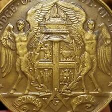 Medallic Art Masonic Named Award Medal 1895 New York Lodge Devotion To The Craft picture