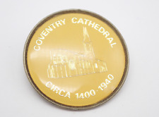 Coventry Cathedral Circa 1400-1940 Vintage Lapel Pin picture