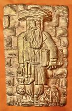 Judaica Chalkware Folk Art Orthodox Jewish Scholar Israel Western Wall VB picture