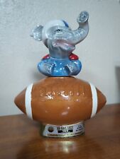 Vtg Jim Beam 1972 Republican Political Elephant Football Whiskey Decanter Bottle picture