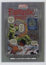 2023 Upper Deck Marvel Platinum Iconic Covers Rainbow Fantastic Four #1 4et picture