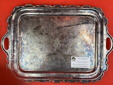 WW2 British/Indian Army 3rd Madras Regiment 1st Battalion Silver Plated Tray picture