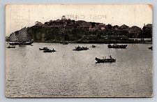 China Chefoo Harbor Vintage Unposted Divided Back Postcard picture