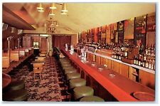 c1950's Nashua Bar & Grill Restaurant Interior Boston Massachusetts MA Postcard picture