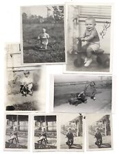 Old Photos 1920s Toys Carts Strollers Doll Boys Girls Vintage ID'd picture