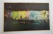 Beautiful Color P/C from Canada- Niagara Falls-Winter-Illuminated picture