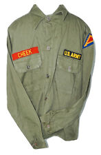 Korean War era US 7th Army Long Sleeved Shirt (Soldier Identified) picture