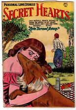 Secret Hearts #22  G+ 2.5  1954 DC romance  none in CGC census picture
