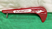1950s 1960s JC Higgins Bicycle Chainguard w/ Jet Airplane picture