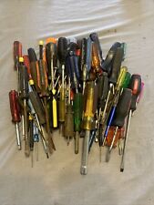 LARGE LOT OF 75+ SCREW DRIVERS AND NUT DRIVERS picture