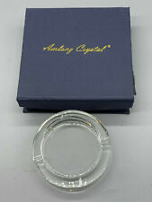 Amlong Crystal ROUND Crystal Ashtray with Gift Box, picture