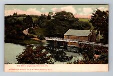 Rockland ME-Maine, Old Mill At Highlands, Antique, Vintage Souvenir Postcard picture