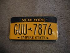 NEW YORK EMPIRE      LICENSE PLATE BUY ALL STATES HERE  picture