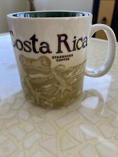 Starbucks 2017 Costa Rica Mug Collector Global Icon Series 16oz Green Frog picture