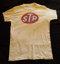 Vintage 1960s70s STP Gas & Oil Treatment Front/Back Logo T-Shirt SM/Med picture