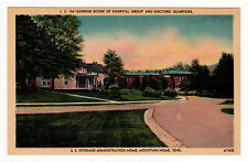 Veterans Administration Mountain Home Tennessee 1940s / vintage postcard picture