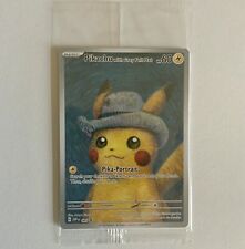 Pokémon TCG Pikachu With Grey Felt Hat 085 Promo Card Pokemon X Van Gogh picture