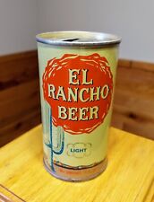 El Rancho Pull Tab Beer Can  - Maier - Top Opened - Nice Can picture