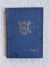 Vintage 1963 Trinity School NYC Yearbook picture