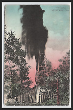 Muskogee OK Postcard Oil Gusher Posted 1913  pc214 picture