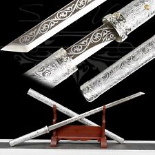 104cm/Handmade Katana/Full Tang/Manganese Steel/Collectible Sword/Sharpened/Real picture
