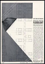 1962 Westinghouse MFB 10 Mercury Master streetlight illustrated vintage print ad picture