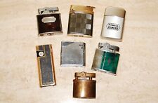 Lot of 7 Vintage Lighters - Ronson Safal Maruman Excello picture