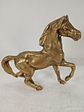 Vintage Solid Brass Horse 5.5