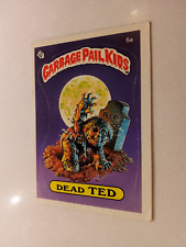 1985 Topps Garbage Pail Kids GPK Original Series 1 5a Dead Ted  OS1 Vintage picture