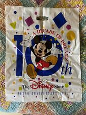 Vintage ~ DISNEY STORE  1997 ~ Plastic Shopping Bag - MICKEY - Great Condition picture